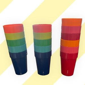 Plastic cups